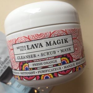 Lava Magik Cleanser + Scrub + Mask